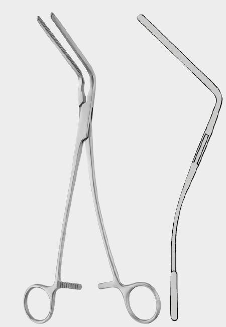 Атравматичні щипці МОРРІС (MORRIS), 25,0 см (cm), 2х3 зубці